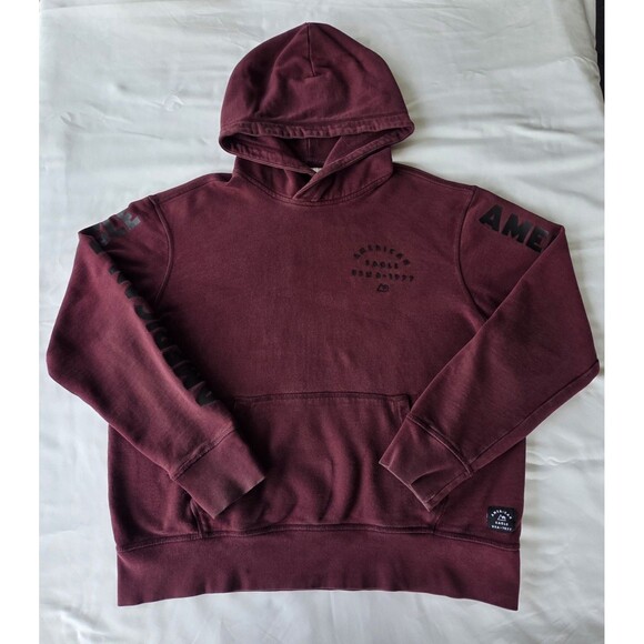 American Eagle Outfitters Other - American Eagle Men's Knit Hoodie, Large, Burgundy